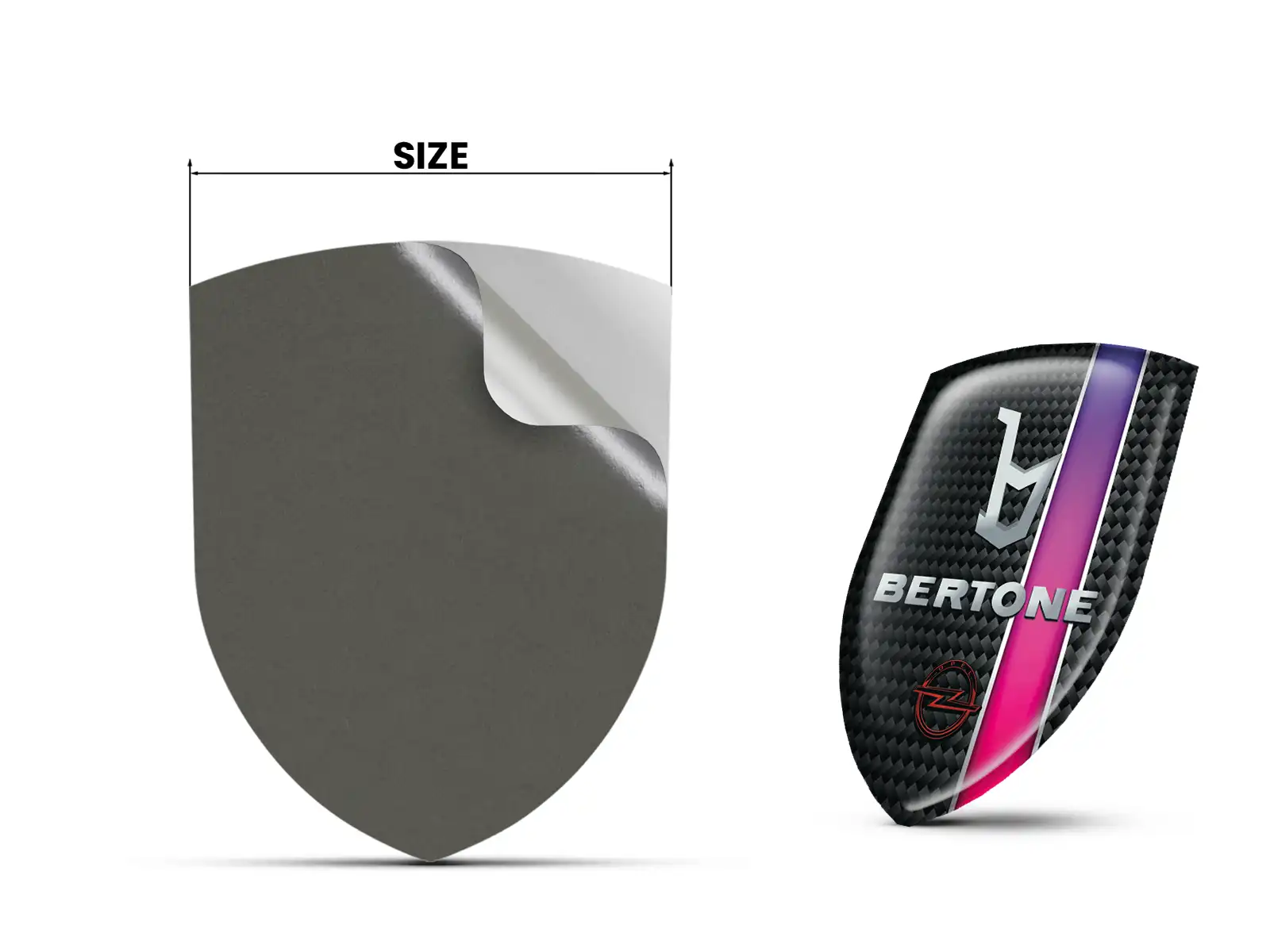 Bertone Vinyle Auto Sur Mesure Résistant Sport Luxe